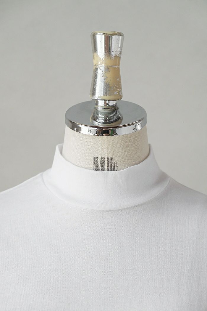 nooy ヌーイ コットンシルク20G天竺リラックスハイネックTee