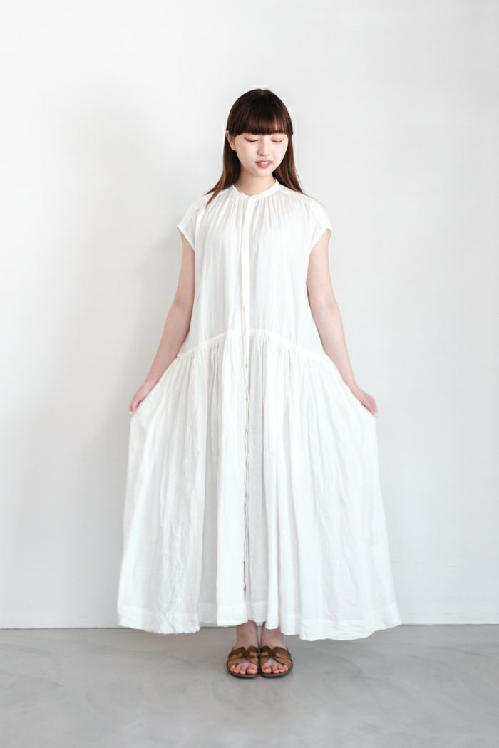 suzuki takayuki スズキタカユキ french-sleeve dress(24SS