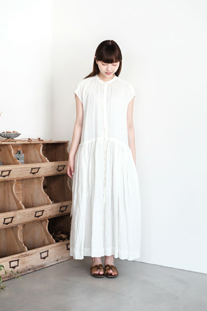 suzuki takayuki スズキタカユキ french-sleeve dress(24SS