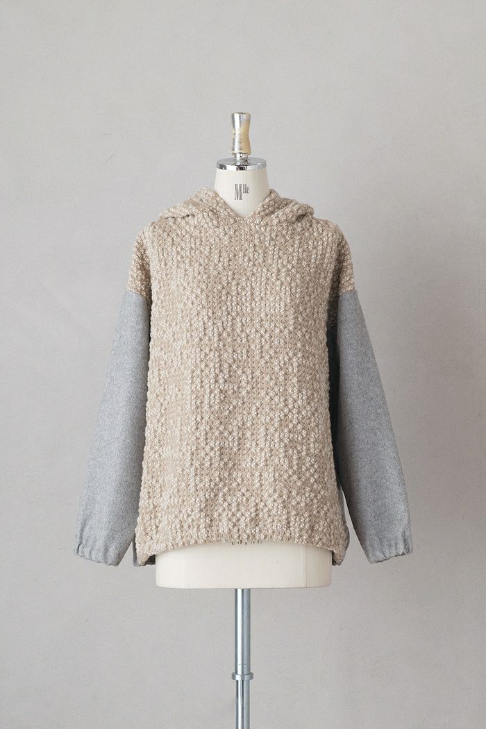 Dulcamara ドゥルカマラ <br>凸凹ウールフーディー(24AW)