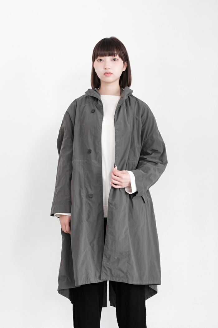 FIRMUM フィルマム <br>ナイロンタッサーガーメントダイ モッズコート(24AW/basic)