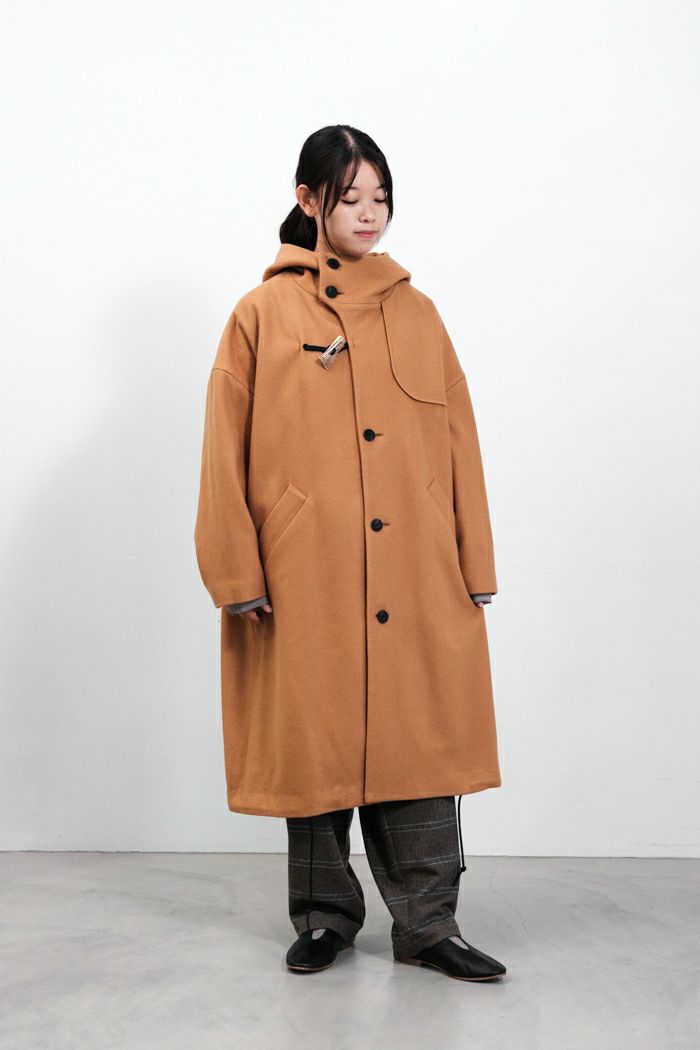 Dulcamara ドゥルカマラ メルトンダッフルロングコート(24AW) | T.T. 