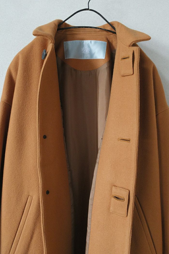 Dulcamara ドゥルカマラ メルトンBigコート(24AW) | T.T. GARRET