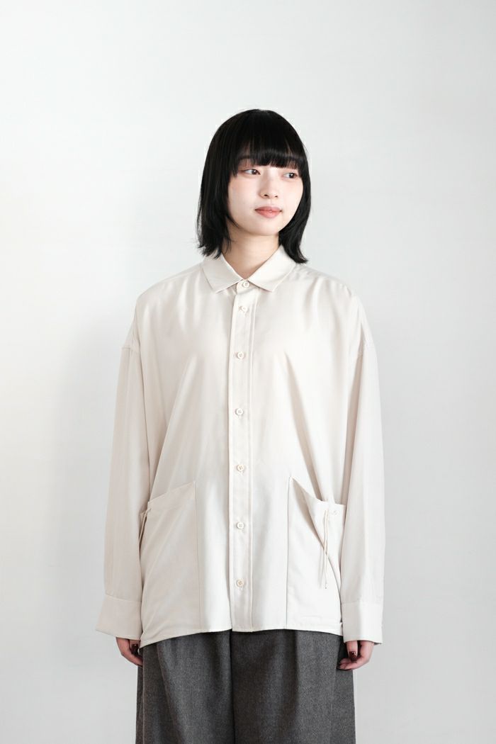 Dulcamara ドゥルカマラ <br>コードポケットロングSLシャツ-P(24AW)