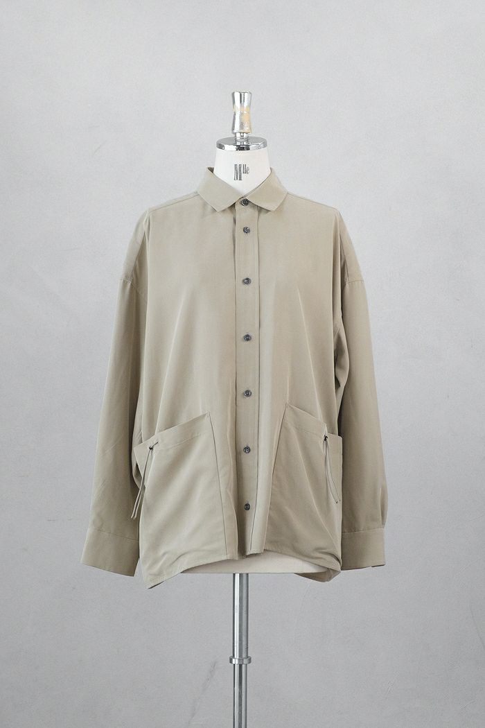 Dulcamara ドゥルカマラ <br>コードポケットロングSLシャツ-P(24AW)