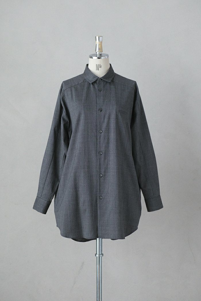 Dulcamara ドゥルカマラ メモリーツイルシャツパーカー(24SS) | T.T. 