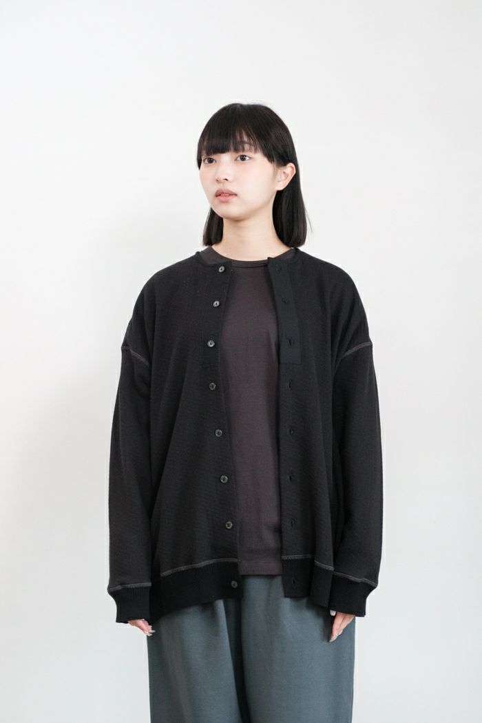 Dulcamara ドゥルカマラ ランダムバックパイルヘンリーネック