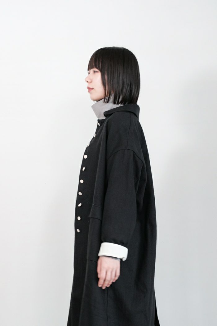 MAGALI マガリ オーガニックコットン・ステンカラーコート(24AW