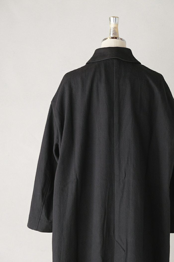 MAGALI マガリ オーガニックコットン・ステンカラーコート(24AW