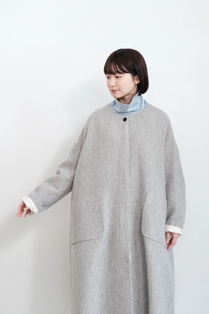 パドカレ✽ECO WOOLヘリンボンコート pas de calaisのフリマアイテム一覧 パドカレ✽ECO WOOLヘリンボンコート