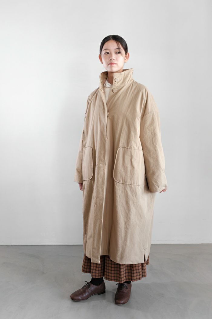 MAGALI マガリ ヴィンテージフィニッシュ・コットン・パディットコート