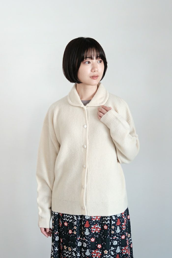 yuni ユニ ネパールハンドニット ショート丈カーディガン(24AW) | T.T. GARRET