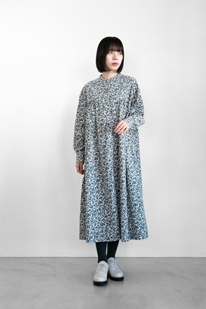 ROBE de PEAU ローブデポー VOLUME GATHERED DRESS(24AW) | T.T. GARRET