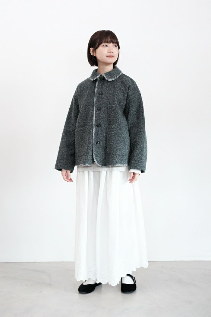 PAR ICI パーリッシィ ウールアルパカ オーバーブルゾン(24AW