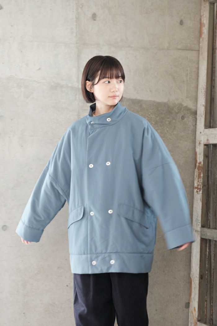 sneeuw スニュウ スタンドカラーコート(24AW) | T.T. GARRET