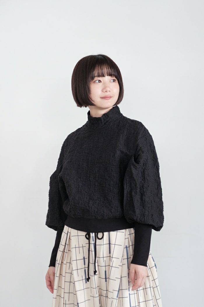 bedsidedrama ベッドサイドドラマ M Flower Wide Knit Sweater (24AW) | T.T. GARRET