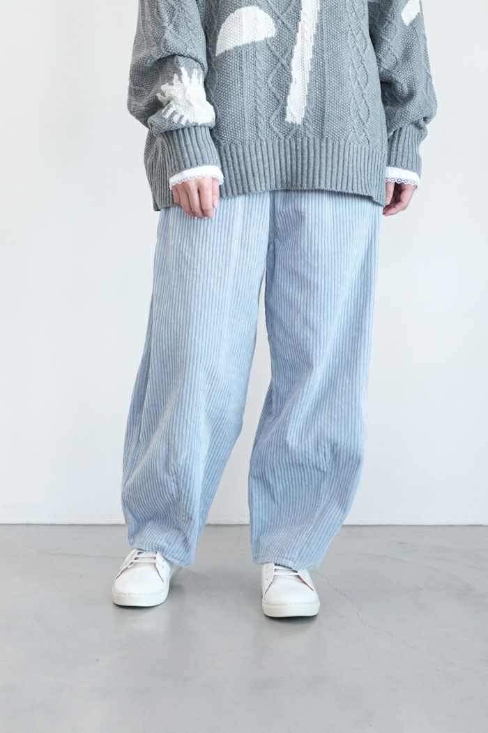 yuni ユニ 讃岐コールコクーンパンツ(24AW) | T.T. GARRET