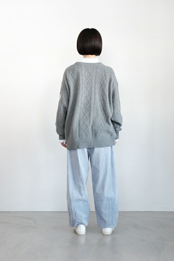 yuni ユニ 讃岐コールコクーンパンツ(24AW) | T.T. GARRET