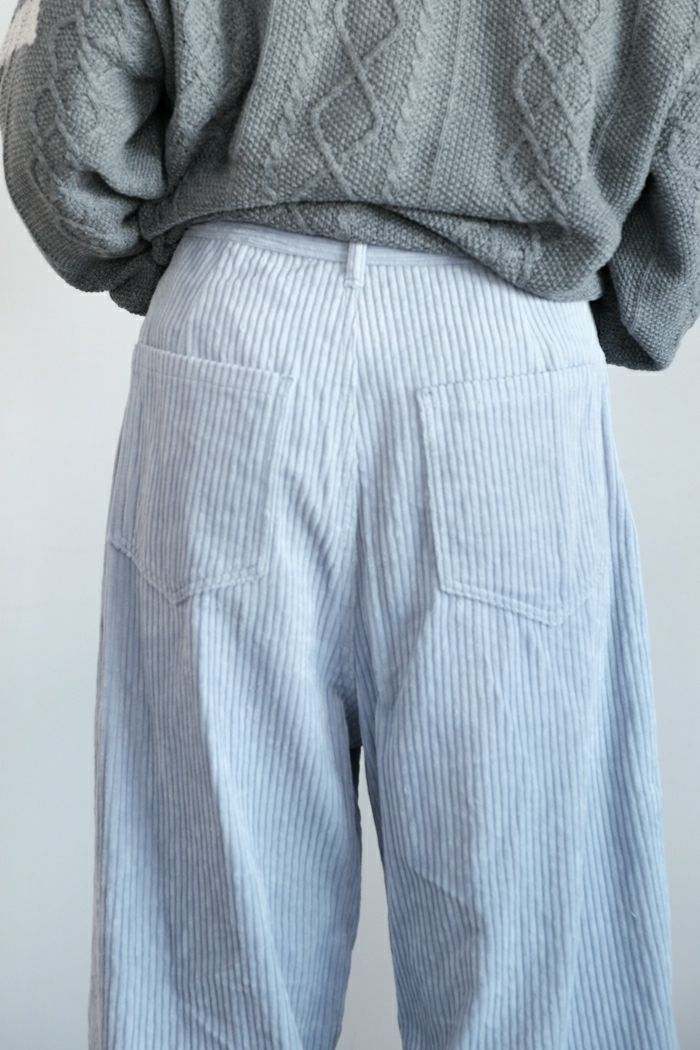 yuni ユニ 讃岐コールコクーンパンツ(24AW) | T.T. GARRET