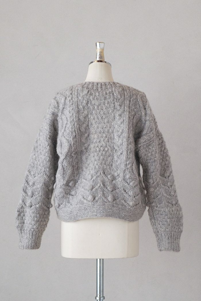 yuni ユニ ネパールハンドニット 起毛ラージプルオーバー(24AW) | T.T.