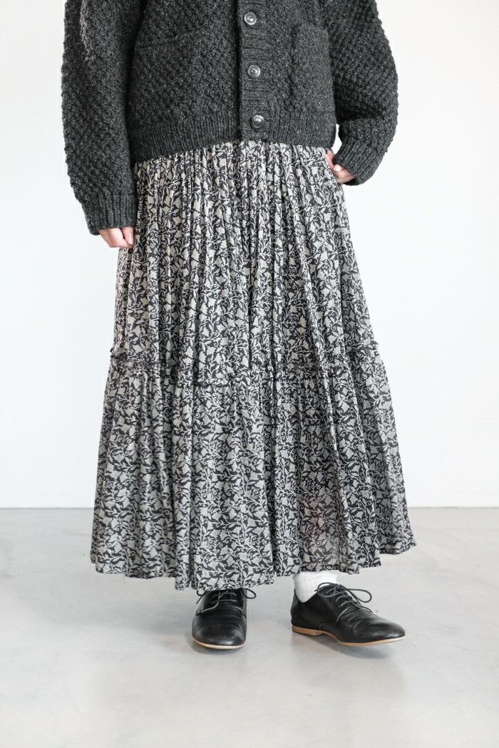 e’ternite’ de Soi-e エテルニテドゥソワ <BR>ルーレックスVOILEスカート(24AW)