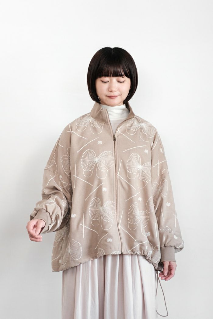 完売　マーブルシュッド　EMB gene ZIP UPブルゾン EMB gene”ついに入荷！ | marble SUD マーブルシュッド
