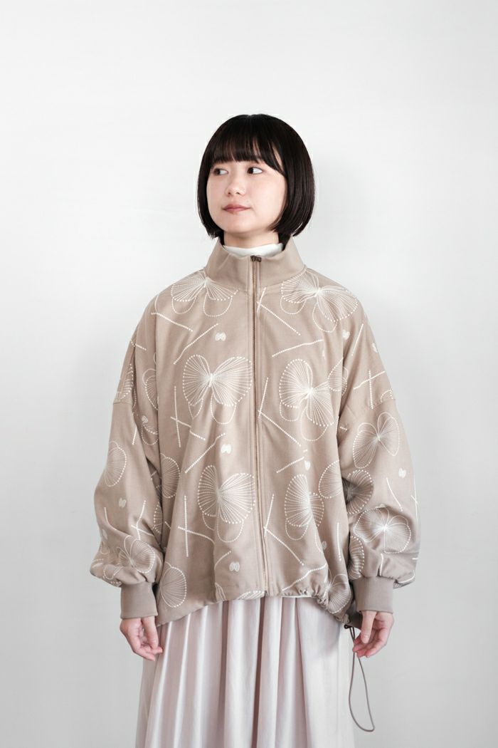 marble SUD マーブルシュッド EMB gene ZIP UPブルゾン(24AW) | T.T.