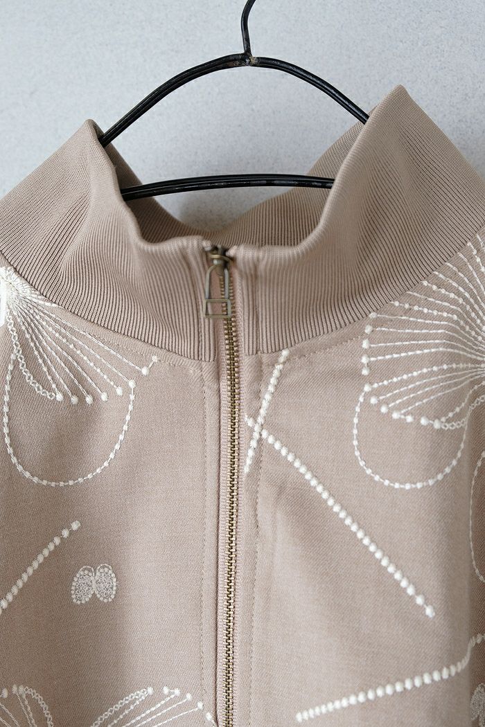marble SUD マーブルシュッド EMB gene ZIP UPブルゾン(24AW
