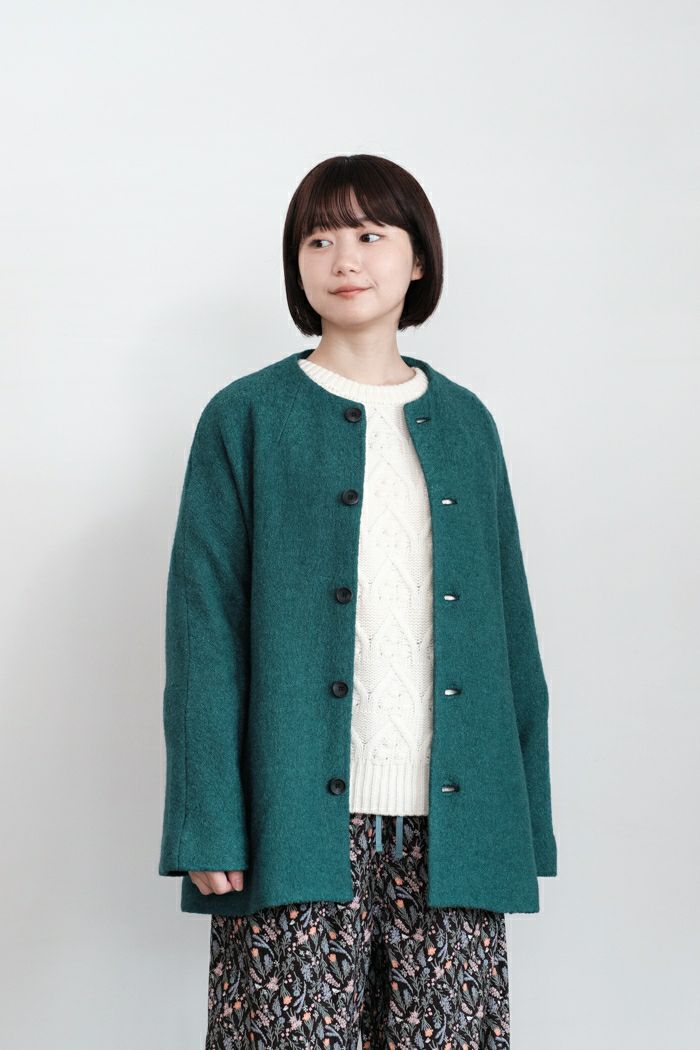 新品　マーブルシュッド　ノーカラーコート marble SUD（マーブルシュッド） ノーカラーコート FREE ブラウン