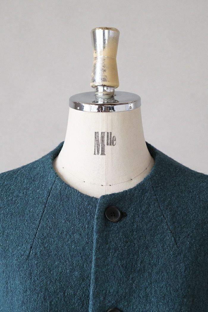 新品　マーブルシュッド　ノーカラーコート ノーカラー ショートCoat | marble SUD(マーブルシュッド)公式通販