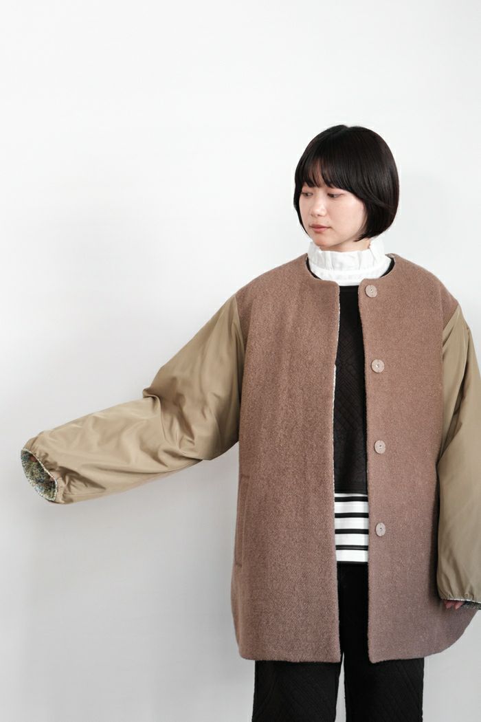 Porter des boutons ポルテデブトン リバティリバーシブルコート