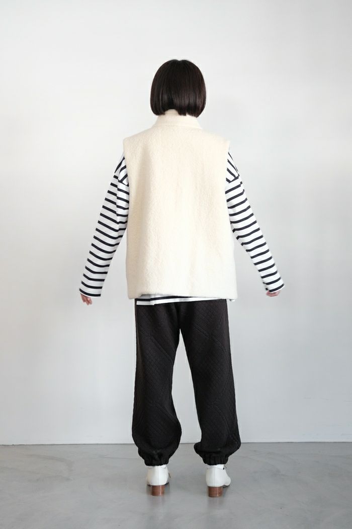 Porter des boutons ポルテデブトン リバティリバーシブルベスト(24AW