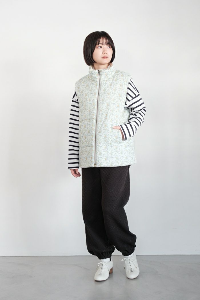 Porter des boutons ポルテデブトン リバティリバーシブルベスト(24AW