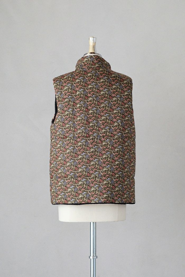ポルテデブトン　リバティ Porter des boutons ポルテデブトン リバティリバーシブルベスト(24AW