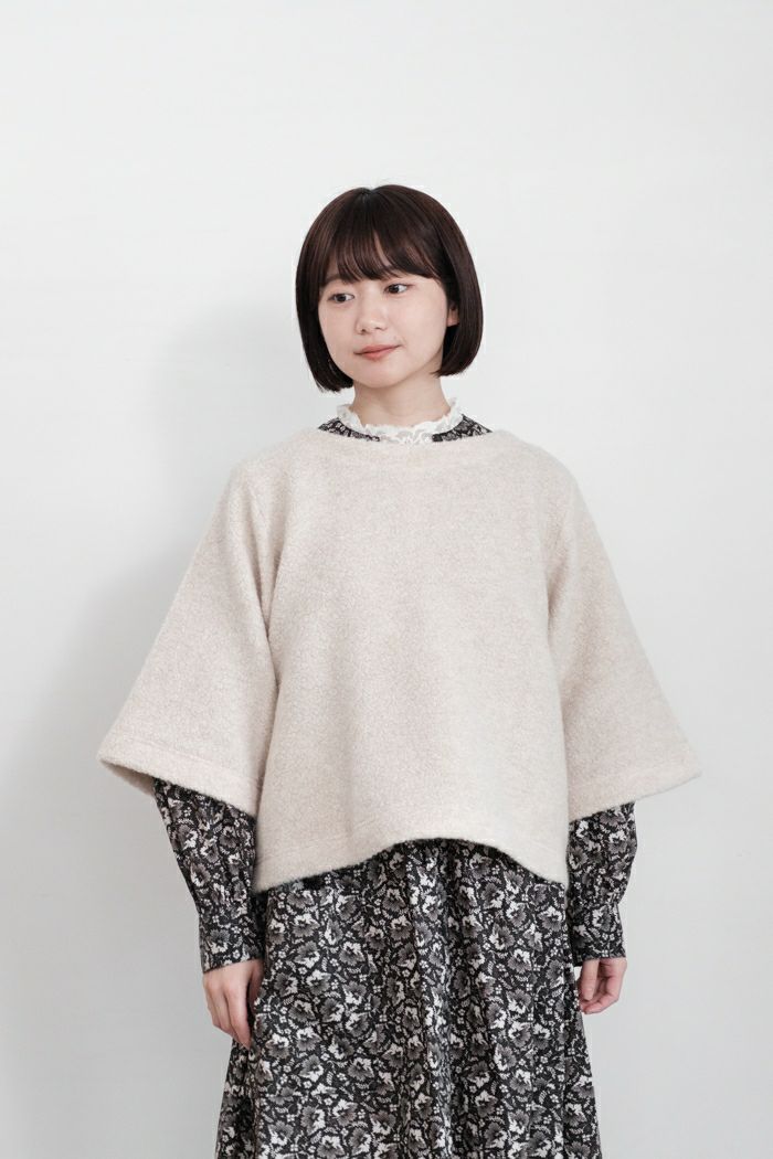 Porter des boutons ポルテデブトン 手編み2wayニット(24AW) | T.T. GARRET