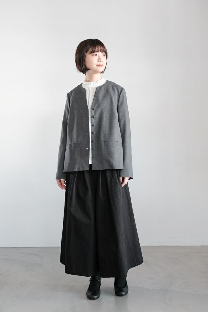 Porter des boutons ポルテデブトン バックフレアジャケット(25SS