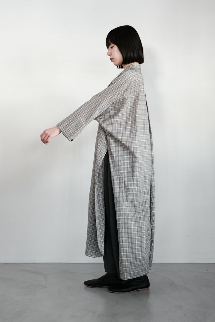 quitan／キタン French ウオードx泥染め work coat #3210711