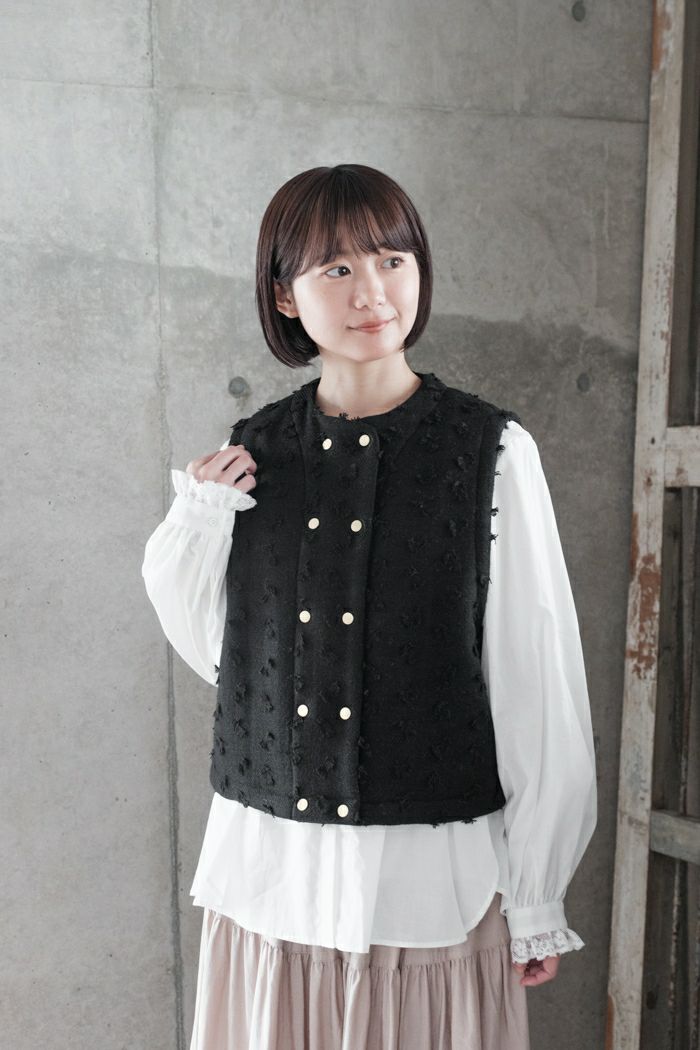 kijinokanosei キジノカノウセイ <BR>VEST -itomaki(W)　(24AW)