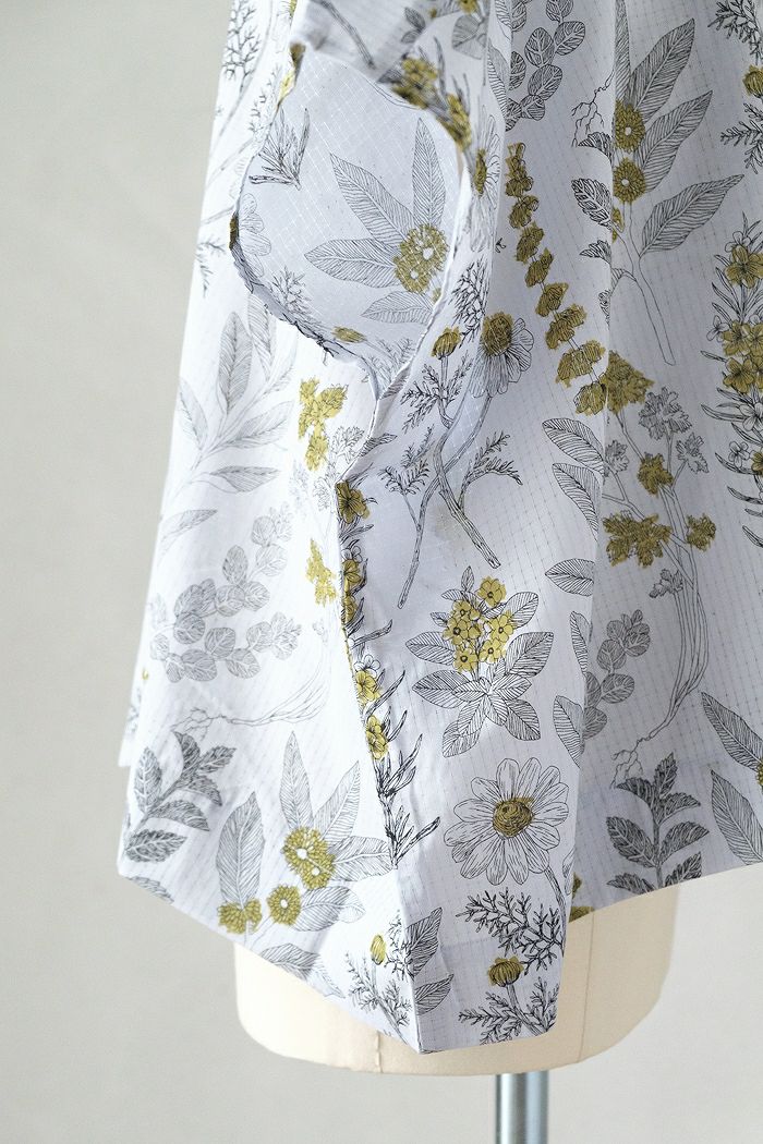 marble SUD マーブルシュッド herbs WIDE ブラウス(25SS) | T.T. GARRET