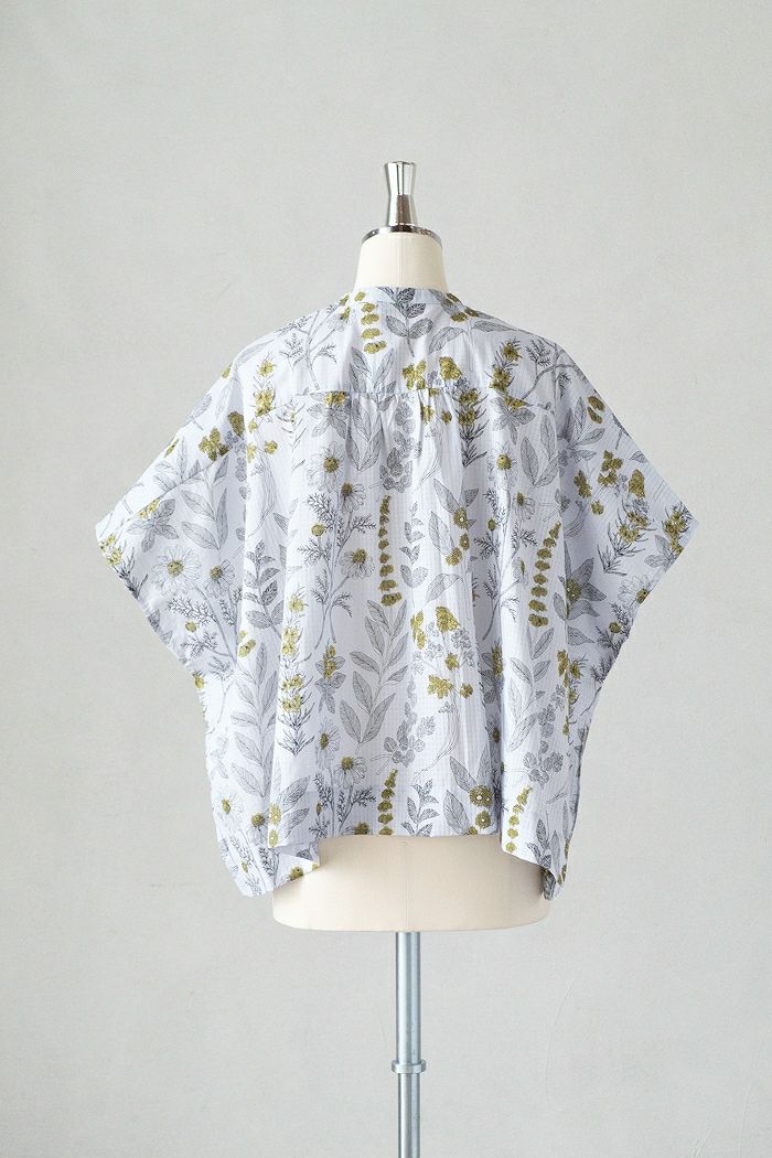 marble SUD マーブルシュッド herbs WIDE ブラウス(25SS) | T.T. GARRET