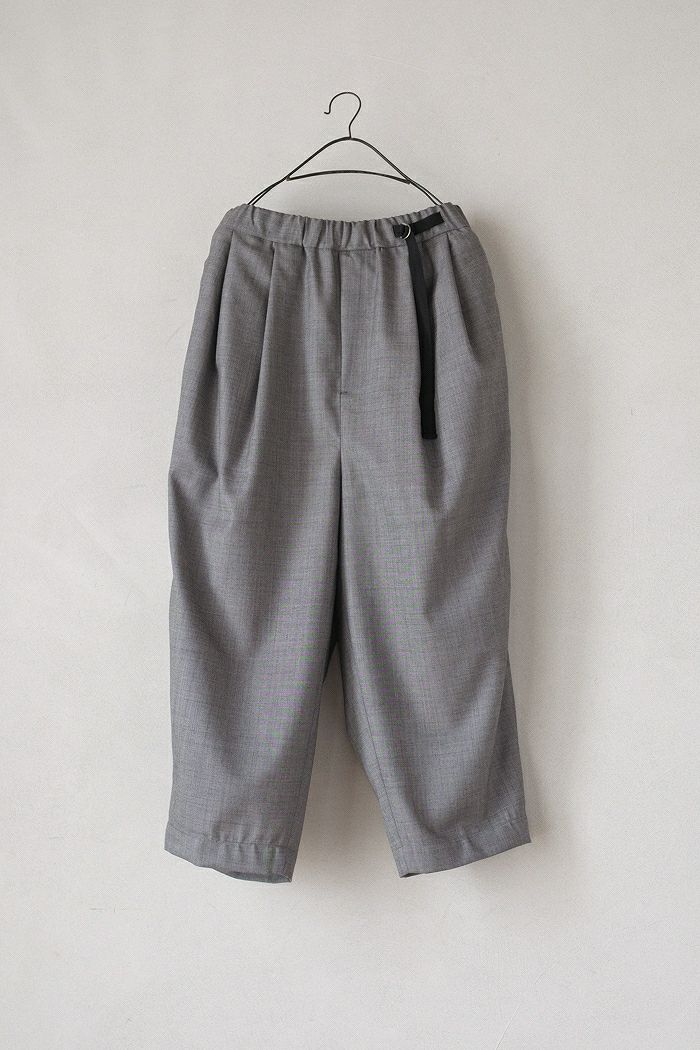 Dulcamara ドゥルカマラ <br>よそいきタックワイドパンツ(25SS)