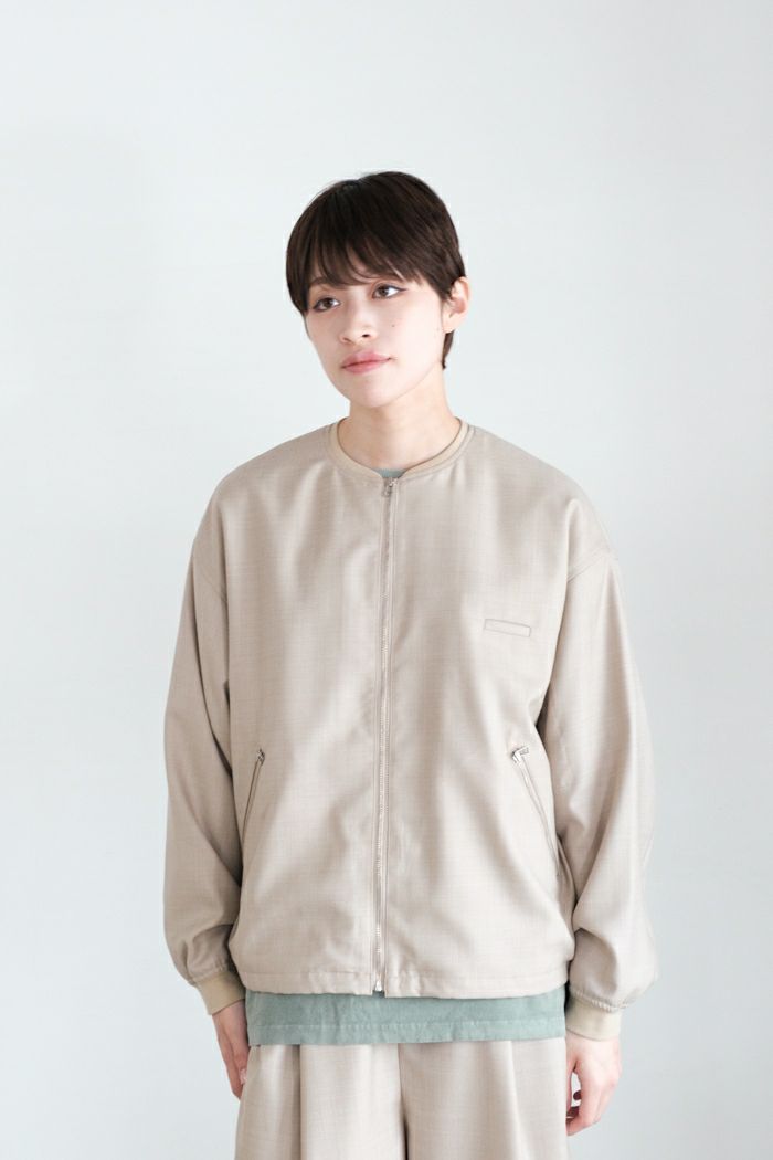 Dulcamara ドゥルカマラ <br>よそいきバックポケットZipブルゾン(25SS)