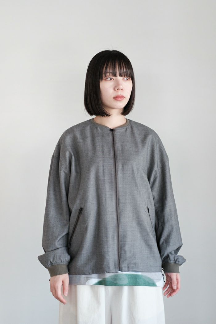 Dulcamara ドゥルカマラ <br>よそいきバックポケットZipブルゾン(25SS)