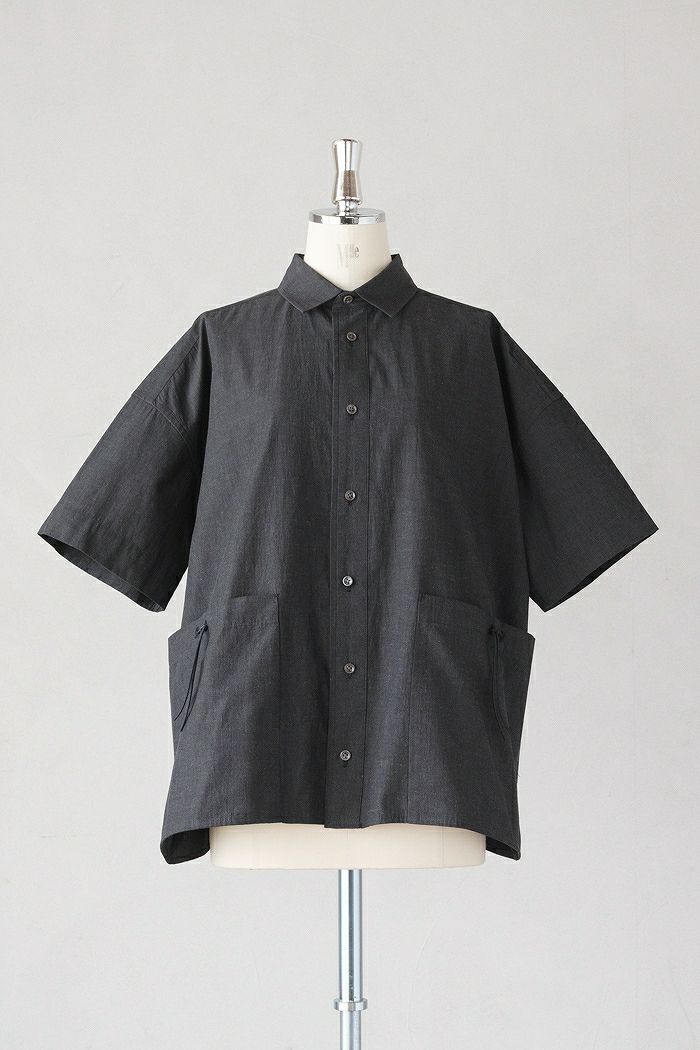 Dulcamara ドゥルカマラ <br>コードポケットショートスリーブシャツ(25SS)