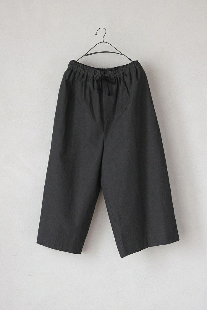 Dulcamara ドゥルカマラ <br>ワイドイージーアンクルシャツパンツ(25SS)
