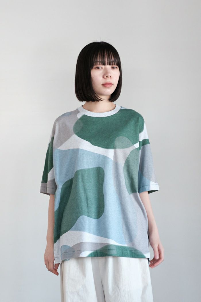 Dulcamara ドゥルカマラ <br>リキッドバブルBigTシャツ(25SS)