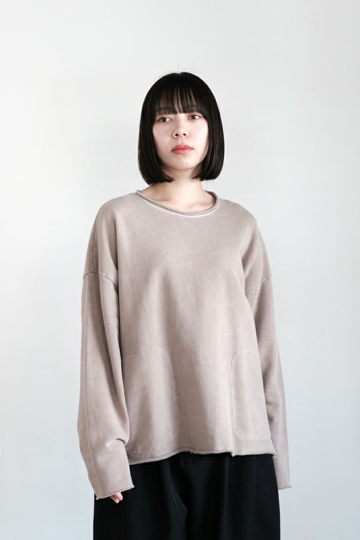 Dulcamara ドゥルカマラ <br>ピグメントSWカットオフプルオーバー(25SS)