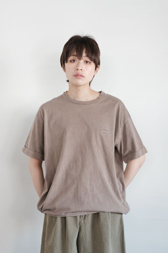 Dulcamara ドゥルカマラ <br>ピグメントジャージーバルーンTシャツ(25SS)
