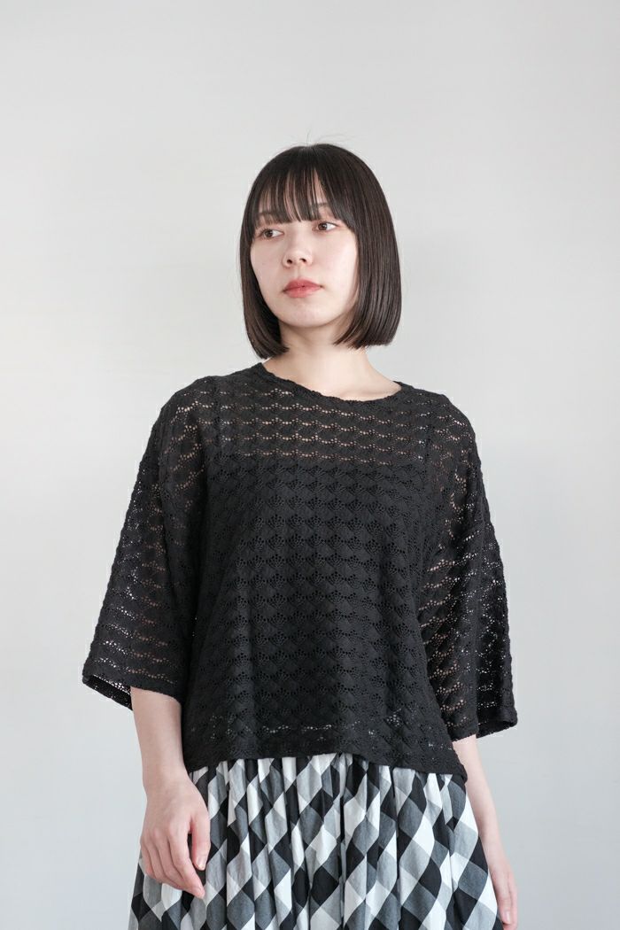 ROBE de PEAU ローブデポー <br>スモールシェルプルオーバー(25SS)