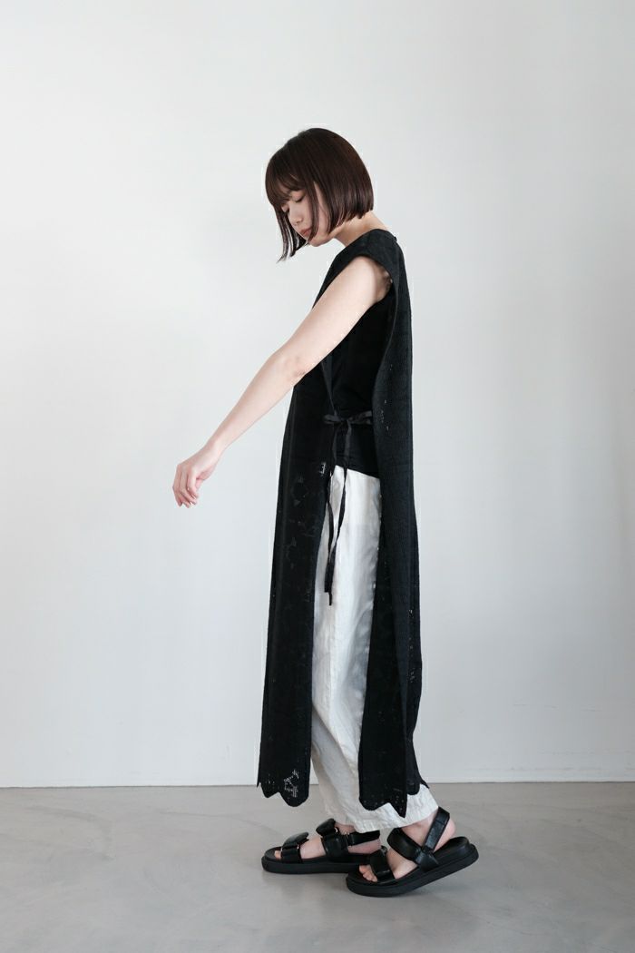 ROBE de PEAU｜2wayロングジレ